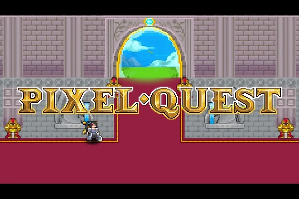 Pixel Quest support build: heal allies and buff team